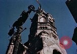 Image of Damaged Kaiser Wilhelm Memorial Church Berlin Germany, 1945, second 18 stock footage video 65675048672