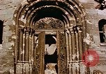 Image of Damaged Kaiser Wilhelm Memorial Church Berlin Germany, 1945, second 43 stock footage video 65675048672