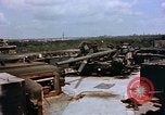 Image of Anti-aircraft guns on Berlin Flak Tower Berlin Germany, 1945, second 4 stock footage video 65675048673