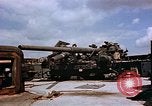 Image of Anti-aircraft guns on Berlin Flak Tower Berlin Germany, 1945, second 10 stock footage video 65675048673