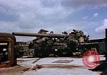 Image of Anti-aircraft guns on Berlin Flak Tower Berlin Germany, 1945, second 13 stock footage video 65675048673