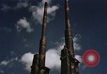 Image of Damaged German anti-aircraft guns Berlin Germany, 1945, second 16 stock footage video 65675048675