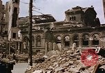 Image of damaged building Berlin Germany, 1945, second 11 stock footage video 65675048678