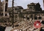 Image of damaged building Berlin Germany, 1945, second 12 stock footage video 65675048678