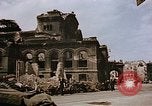 Image of damaged building Berlin Germany, 1945, second 21 stock footage video 65675048678