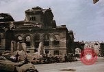 Image of damaged building Berlin Germany, 1945, second 24 stock footage video 65675048678