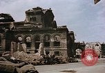 Image of damaged building Berlin Germany, 1945, second 28 stock footage video 65675048678