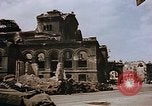 Image of damaged building Berlin Germany, 1945, second 29 stock footage video 65675048678