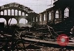 Image of damaged building Berlin Germany, 1945, second 33 stock footage video 65675048678