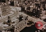 Image of damaged buildings Berlin Germany, 1945, second 42 stock footage video 65675048680
