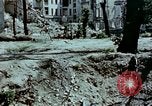Image of bomb crater Berlin Germany, 1945, second 42 stock footage video 65675048683