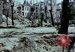 Image of bomb crater Berlin Germany, 1945, second 43 stock footage video 65675048683