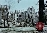 Image of bomb crater Berlin Germany, 1945, second 47 stock footage video 65675048683