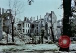 Image of bomb crater Berlin Germany, 1945, second 48 stock footage video 65675048683