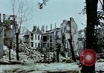 Image of bomb crater Berlin Germany, 1945, second 51 stock footage video 65675048683