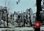 Image of bomb crater Berlin Germany, 1945, second 52 stock footage video 65675048683