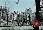 Image of bomb crater Berlin Germany, 1945, second 53 stock footage video 65675048683