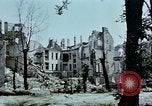 Image of bomb crater Berlin Germany, 1945, second 55 stock footage video 65675048683