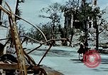 Image of bomb crater Berlin Germany, 1945, second 62 stock footage video 65675048683