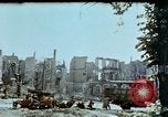 Image of burnt out car Berlin Germany, 1945, second 5 stock footage video 65675048684