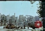 Image of burnt out car Berlin Germany, 1945, second 6 stock footage video 65675048684