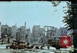 Image of burnt out car Berlin Germany, 1945, second 8 stock footage video 65675048684