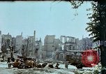 Image of burnt out car Berlin Germany, 1945, second 11 stock footage video 65675048684