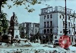 Image of burnt out car Berlin Germany, 1945, second 22 stock footage video 65675048684