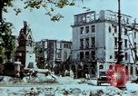 Image of burnt out car Berlin Germany, 1945, second 24 stock footage video 65675048684