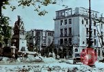 Image of burnt out car Berlin Germany, 1945, second 26 stock footage video 65675048684