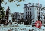 Image of burnt out car Berlin Germany, 1945, second 27 stock footage video 65675048684