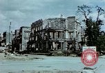 Image of burnt out car Berlin Germany, 1945, second 50 stock footage video 65675048684