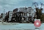 Image of burnt out car Berlin Germany, 1945, second 59 stock footage video 65675048684