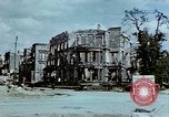 Image of burnt out car Berlin Germany, 1945, second 61 stock footage video 65675048684