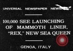 Immagine di Camicia italiana Rex Genova Italia, 1931, secondo 1 filmato di repertorio 65675048702