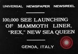 Immagine di Camicia italiana Rex Genova Italia, 1931, secondo 3 filmato di repertorio 65675048702
