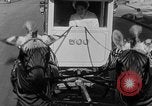 Image of Zebra driven carriage Saint Louis Missouri USA, 1931, second 15 stock footage video 65675048705
