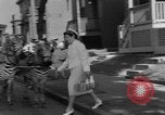 Image of Zebra driven carriage Saint Louis Missouri USA, 1931, second 52 stock footage video 65675048705
