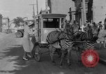 Image of Zebra driven carriage Saint Louis Missouri USA, 1931, second 58 stock footage video 65675048705