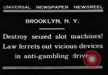 Immagine di Macchine di scanalatura Brooklyn New York City USA, 1931, secondo 1 filmato di repertorio 65675048707