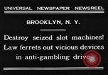 Immagine di Macchine di scanalatura Brooklyn New York City USA, 1931, secondo 3 filmato di repertorio 65675048707