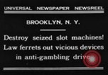 Immagine di Macchine di scanalatura Brooklyn New York City USA, 1931, secondo 5 filmato di repertorio 65675048707