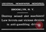 Immagine di Macchine di scanalatura Brooklyn New York City USA, 1931, secondo 8 filmato di repertorio 65675048707