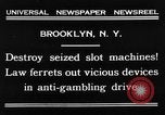 Immagine di Macchine di scanalatura Brooklyn New York City USA, 1931, secondo 11 filmato di repertorio 65675048707