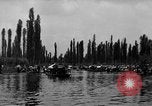 Standbild dekoriert Kanus Xochimilco Mexiko, 1931, aus Sekunde 15 historischem Filmmaterial Videoclip 65675048709