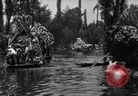Standbild dekoriert Kanus Xochimilco Mexiko, 1931, aus Sekunde 22 historischem Filmmaterial Videoclip 65675048709