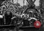Standbild dekoriert Kanus Xochimilco Mexiko, 1931, aus Sekunde 25 historischem Filmmaterial Videoclip 65675048709