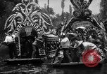 Standbild dekoriert Kanus Xochimilco Mexiko, 1931, aus Sekunde 26 historischem Filmmaterial Videoclip 65675048709