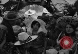 Standbild dekoriert Kanus Xochimilco Mexiko, 1931, aus Sekunde 36 historischem Filmmaterial Videoclip 65675048709
