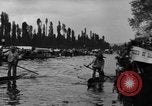 Standbild dekoriert Kanus Xochimilco Mexiko, 1931, aus Sekunde 53 historischem Filmmaterial Videoclip 65675048709